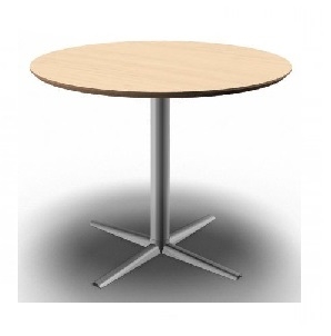 Ø110 cm Mødebord, Bøg